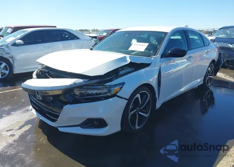 2021 Honda Accord Sport Special Edition from USA, damaged, VIN 1HGCV1F45MA013665